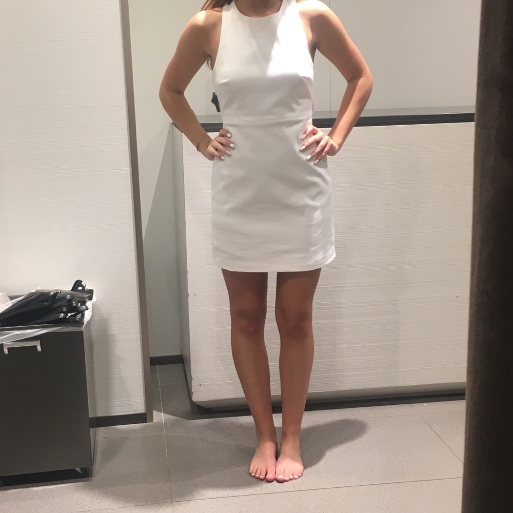 White dress